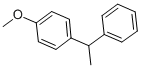 structure of CAS# 2605-18-7, 1-Methoxy-4-(1-Phenylethyl)Benzene;Nsc163360