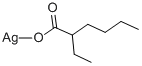 structure of CAS# 26077-31-6, 2-Ethyl-Hexanoic Acid Silver(1+) Salt (1:1);Hexanoic Acid, 2-Ethyl-, Silver(1+) Salt