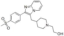 CAS#: 2609-67-8， 2-[4-[[2-(4-Methylsulfonylphenyl)Imidazo[3,2-a]Pyridin-3-Yl]Methyl]Piperazin-1-Yl]Ethanol