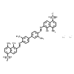 CAS#: 2609-87-2， Disodium 4-Amino-6-[4-[4-[(8-Amino-1-Hydroxy-5-Sulfonato-2-Naphthyl)Azo]-3-Methyl-Phenyl]-2-Methyl-Phenyl]Azo-5-Hydroxy-Naphthalene-1-Sulfonate
