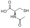 structure of CAS# 26117-28-2, N-Acetyl-D-Cysteine;(2S)-2-Acetamido-3-Sulfanyl-Propanoic Acid;(2S)-2-Acetamido-3-Mercaptopropanoic Acid;(2S)-2-Acetamido-3-Mercapto-Propionic Acid