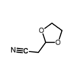 structure of CAS# 26118-19-4, 1,3-Dioxolan-2-Ylacetonitrile;(1,3-Dioxolan-2-yl)acetonitrile;2-(1,3-dioxolan-2-yl)acetonitrile;2-(Cyanomethyl)-1,3-dioxolane