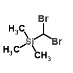 CAS#: 2612-42-2， (Dibromomethyl)(Trimethyl)Silane