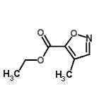 structure of CAS# 261350-50-9, Ethyl 4-Methyl-1,2-Oxazole-5-Carboxylate;ethyl 4-methylisoxazole-5-carboxylate