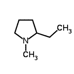 CAS#: 26158-82-7， 2-Ethyl-1-Methylpyrrolidine
