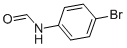 structure of CAS# 2617-78-9, N-(4-Bromophenyl)Formamide;N-(4-Bromophenyl)Methanamide;4-Bromoformanilide;Brn 2802372