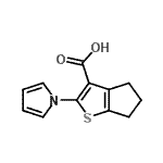 CAS#: 26176-22-7， 2-(1H-Pyrrol-1-Yl)-5,6-Dihydro-4H-Cyclopenta[b]Thiophene-3-Carboxylic Acid