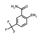 结构式 CAS# 261951-97-7, 2-甲基-5-(三氟甲基)苯甲酰胺