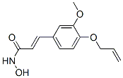 CAS#: 26228-04-6， 3-(4-Allyloxy-3-Methoxyphenyl)-2-Propenehydroxamic Acid