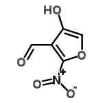 CAS#: 263144-34-9， 4-Hydroxy-2-Nitro-3-Furaldehyde
