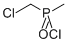 structure of CAS# 26350-26-5, Chloromethyl(Methyl)Phosphinic Chloride;(Chloromethyl)Methylphosphinic Chloride;Chloro(Chloromethyl)Methylphosphine Oxide