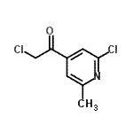 CAS#: 26413-60-5， 2-Chloro-1-(2-Chloro-6-Methyl-4-Pyridinyl)Ethanone