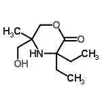 CAS#: 264279-77-8， 3,3-Diethyl-5-(Hydroxymethyl)-5-Methyl-2-Morpholinone