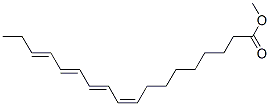 structure of CAS# 26474-40-8, cis-Parinaric Acid Methyl Ester;(9Z,11Z,13E,15E)-Octadeca-9,11,13,15-Tetraenoic Acid Methyl Ester;9,11,13,15-Octadecatetraenoic Acid, Methyl Ester, (Z,Z,E,E)-;9,11,13,15-Cis,Trans,Trans,Cis-Octadecatetraenoic Acid Methyl Ester