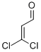 CAS#: 2648-51-3， 3,3-Dichloroprop-2-Enal