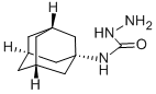 structure of CAS# 26496-36-6, N-(1-Adamantyl)Hydrazinecarboxamide;1-(1-Adamantyl)-3-Amino-Urea;Oprea1_625451;Zinc01467764