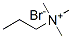 structure of CAS# 2650-50-2, Trimethyl-Propylazanium Bromide;Trimethyl-Propyl-Ammonium Bromide;Trimethyl-Propylammonium Bromide;Trimethyl-Propyl-Azanium Bromide
