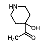 CAS#: 265107-16-2， 1-(4-Hydroxy-4-Piperidinyl)Ethanone
