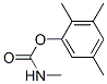 structure of CAS# 2655-15-4, (2,3,5-Trimethylphenyl) N-Methylcarbamate;N-Methylcarbamic Acid (2,3,5-Trimethylphenyl) Ester;Phenol, 2,3,5-Trimethyl-, Methylcarbamate;37874_Riedel