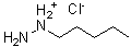 structure of CAS# 2656-71-5, Pentylhydrazinium Chloride;Amylhydrazine hydrochloride;1-pentylhydrazine hydrochloride;Hydrazine, pentyl-, hydrochloride
