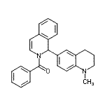 CAS#: 26580-41-6， [1-(1-Methyl-1,2,3,4-Tetrahydro-6-Quinolinyl)-2(1H)-Isoquinolinyl](Phenyl)Methanone