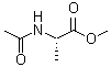 structure of CAS# 26629-33-4, Methyl N-Acetylalaninate;(R)-Methyl 2-acetamidopropanoate;(S)-Methyl 2-acetamidopropanoate;2-Acetamidopropionic Acid Methyl Ester