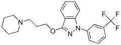 CAS#: 26660-66-2， 3-(3-Piperidinopropoxy)-1-[3-(Trifluoromethyl)Phenyl]-1H-Indazole