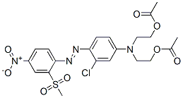 CAS#: 26692-47-7， 2,2'-[[3-Chloro-4-[[2-(Methylsulphonyl)-4-Nitrophenyl]Azo]Phenyl]Imino]Diethyl Diacetate