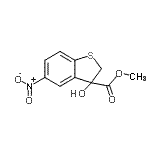CAS#: 26759-52-4， Methyl 3-Hydroxy-5-Nitro-2,3-Dihydro-1-Benzothiophene-3-Carboxylate