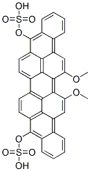 CAS#: 2678-71-9， 16,17-Dimethoxy-Anthra[9,1,2-cde]benzo[rst]pentaphene-5,10-diol bis(hydrogen sulfate)