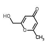 CAS#: 268226-14-8， 2-(Hydroxymethyl)-6-Methyl-4H-Pyran-4-One