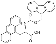 结构式 CAS# 268734-27-6, 芴甲氧羰基-L-9-蒽基丙氨酸