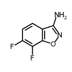 CAS#: 268734-40-3， 6,7-Difluoro-1,2-Benzoxazol-3-Amine