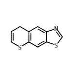 CAS#: 269-26-1， 8H-Thiochromeno[6,7-D][1,3]Thiazole