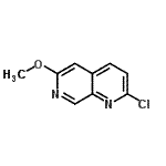 CAS#: 27017-57-8， 2-Chloro-6-Methoxy-1,7-Naphthyridine