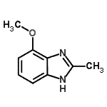 CAS#: 27077-75-4， 4-Methoxy-2-Methyl-1H-Benzimidazole