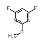 CAS#: 27078-75-7， 4,6-Difluoro-2-Methoxypyrimidine