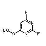 CAS#: 27078-76-8， 2,4-Difluoro-6-Methoxypyrimidine