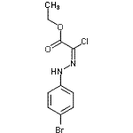 CAS#: 27143-10-8， Ethyl (2E)-[(4-Bromophenyl)Hydrazono](Chloro)Acetate