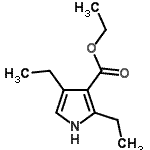 CAS#: 27172-11-8， Ethyl 2,4-Diethyl-1H-Pyrrole-3-Carboxylate