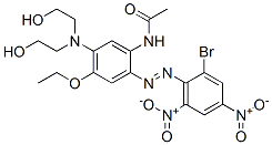 CAS#: 27189-31-7， N-[5-[Bis(2-Hydroxyethyl)Amino]-2-[2-(2-Bromo-4,6-Dinitrophenyl)Diazenyl]-4-Ethoxyphenyl]-Acetamide