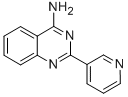 结构式 CAS# 273408-90-5, 2-吡啶-3-基-喹唑啉-4-胺