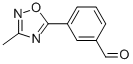 structure of CAS# 273727-50-7, 3-(3-Methyl-1,2,4-Oxadiazol-5-Yl)Benzaldehyde;3-(3-Methyl-1,2,4-Oxadiazol-5-Yl)Benzaldehyde 97%;3-(3-Methyl-1,2,4-Oxadiazol-5-Yl)Benzaldehyde