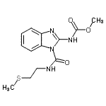 CAS#: 27386-64-7， Methyl N-[1-(2-Methylsulfanylethylcarbamoyl)Benzimidazol-2-Yl]Carbamate