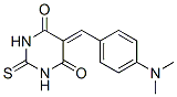 结构式 CAS# 27430-15-5, 5-[4-(二甲基氨基)亚苄基]-2-硫代巴比妥酸