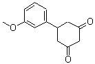 structure of CAS# 27462-91-5, 5-(3-Methoxyphenyl)-1,3-Cyclohexanedione;5-(3-methoxyphenyl)cyclohexane-1,3-dione;5-(3-Methoxy-phenyl)-cyclohexane-1,3-dione;MFCD06660538