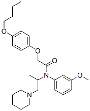 CAS#: 27468-58-2， 2-(4-Butoxyphenoxy)-N-(3-Methoxyphenyl)-N-(1-Methyl-2-Piperidinoethyl)Acetamide