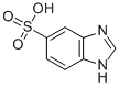 structure of CAS# 27503-78-2, 1H-Benzimidazole-5-Sulfonicacid;1H-Benzimidazole-5-Sulfonic Acid;Zero/006133;5-Benzimidazolesulfonic Acid