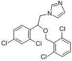 structure of CAS# 27523-40-6, Isoconazole;1-[2-(2,6-Dichlorobenzyl)Oxy-2-(2,4-Dichlorophenyl)Ethyl]Imidazole;1-[2,4-Dichloro-.Beta.-[2,6-Dichlorobenzyl)Oxy]Phenylethyl]Imidazole;Aids-009271