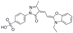 CAS#: 27583-41-1， 4-[4-[(3-Ethyl-3H-Benzoxazol-2-Ylidene)Ethylidene]-4,5-Dihydro-3-Methyl-5-Oxo-1H-Pyrazol-1-Yl]Benzenesulphonic Acid